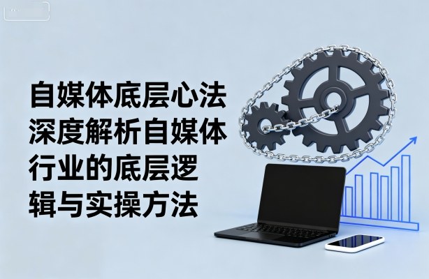 自媒体底层心法，深度解析自媒体行业的底层逻辑与实操方法-优优云网创